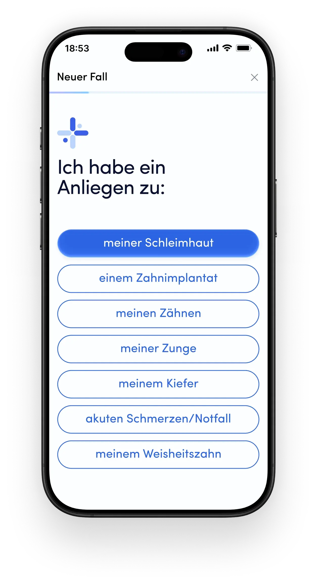 Aphthen und Schleimhautveränderungen online abklären